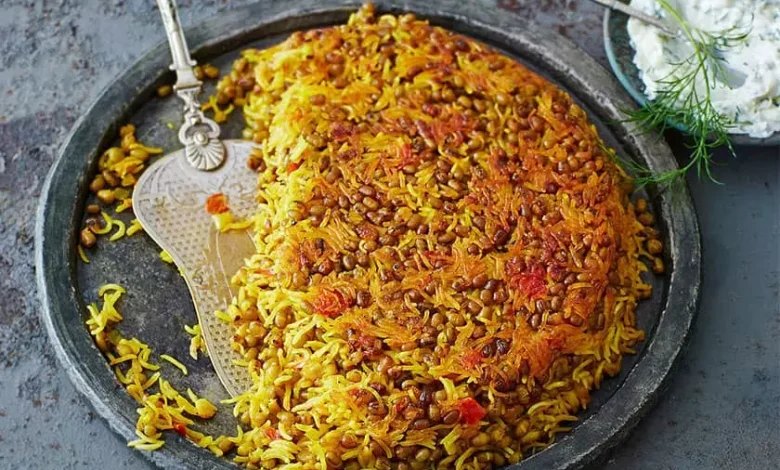 طرز تهیه ماش پلو اصیل ایرانی+فیلم