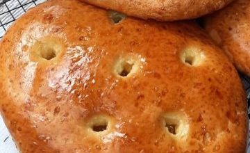 طرز تهیه نان کره ای برسن با بافتی پنبه‌ای+فیلم