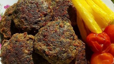 طرز تهیه سبزه شامی گیلانی خوشمزه+فیلم