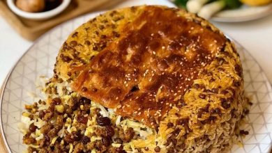 طرز تهیه عدس پلو مجلسی+ فیلم