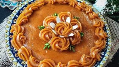 طرز تهیه حلوای شیرعسلی مخصوص افطار