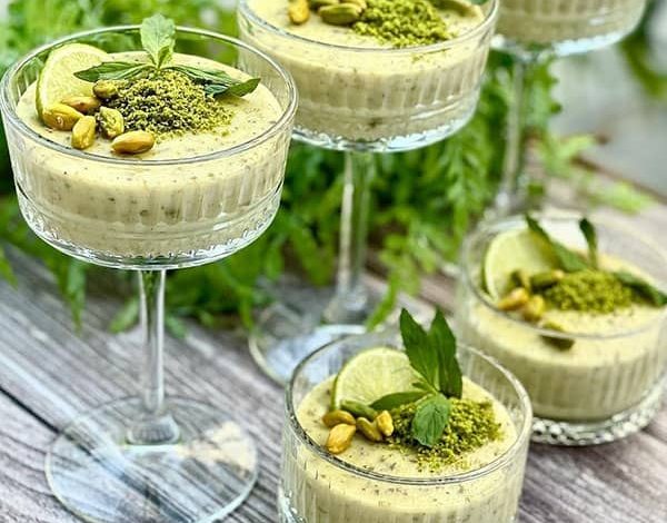 طرز تهیه محلبی پسته مخصوص ماه رمضان+ فیلم