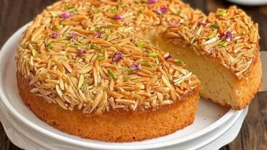 کیک ملکه بادام