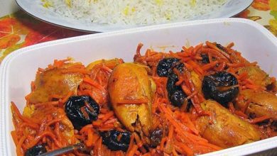 طرز تهیه خورشت هویج مجلسی + فیلم