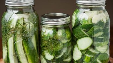 طرز تهیه ترشی خیار و پیازچه فوری + فیلم