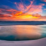 جذابیت خیره کننده بیابان هزار دریاچه برزیل + فیلم