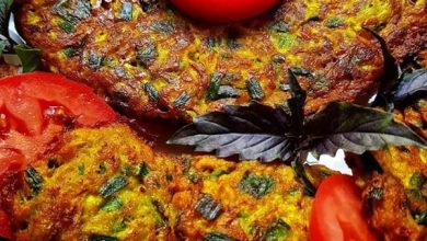 طرز تهیه کوکوی کدو سبز خوشمزه + فیلم