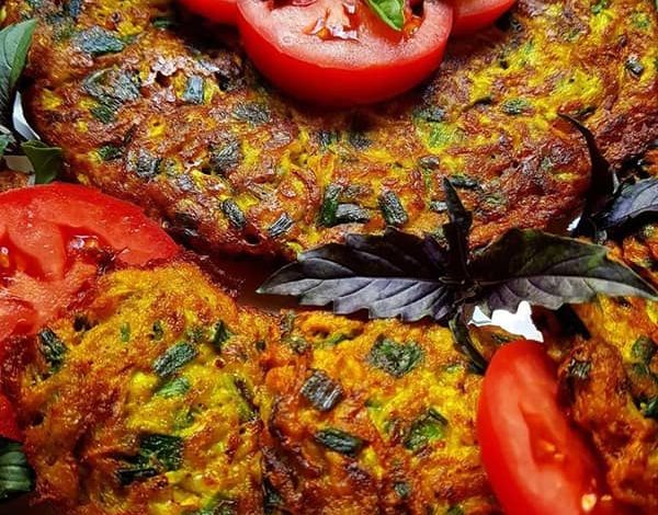 طرز تهیه کوکوی کدو سبز خوشمزه + فیلم