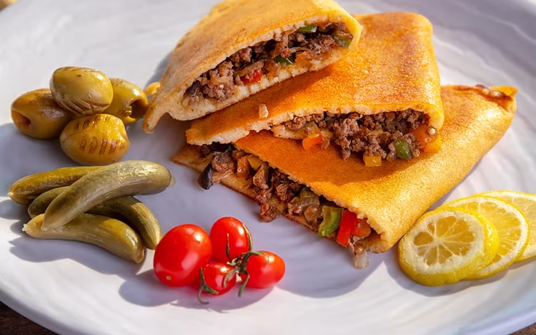 طرز تهیه پنکیک گوشت خوشمزه + فیلم