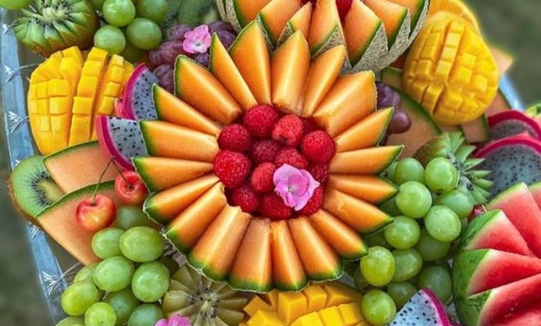 تزیین میوه تابستانی