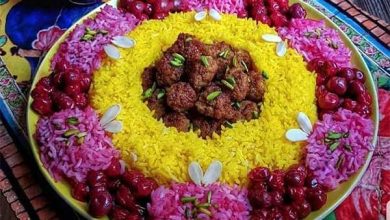 طرز تهیه کوفته مرغ و آلبالو خوشمزه و متفاوت + فیلم