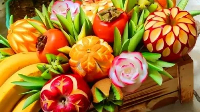 برش میوه‌های تابستانی