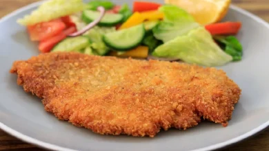 طرز تهیه شنیسل مرغ خوشمزه + فیلم