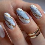 آموزش طرح ناخن ماربل لاکچری + فیلم