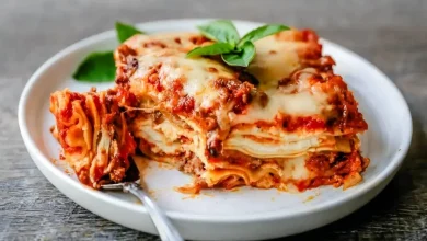طرز تهیه لازانیا کشدار خوشمزه + فیلم