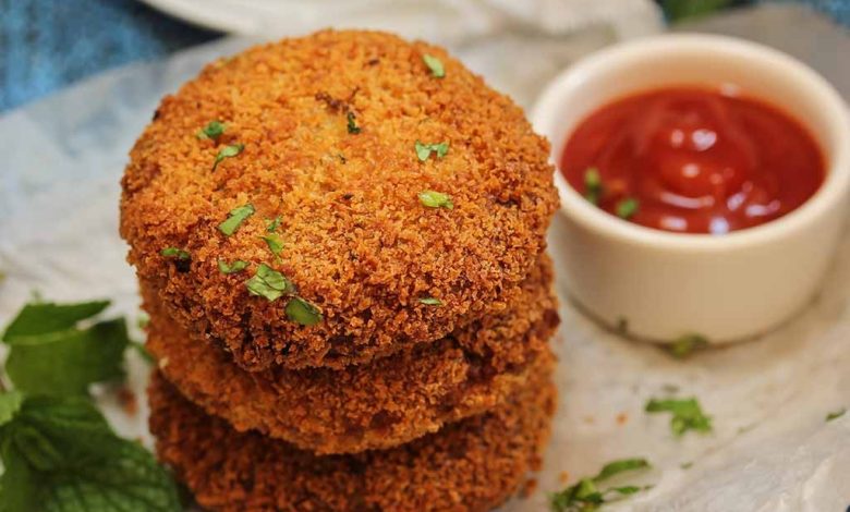 طرز تهیه کتلت مرغ سوخاری + فیلم