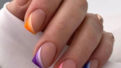 آموزش فرنچ ناخن شیک و لاکچری تابستانی + فیلم