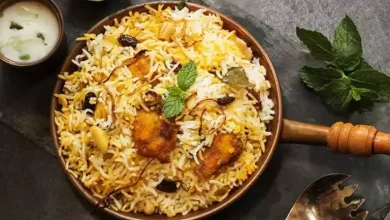 طرز تهیه مرغ بریانی هندی + فیلم