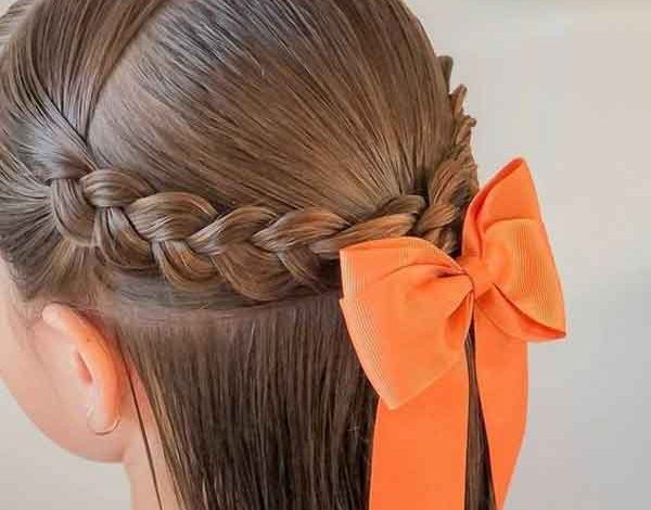 استایل موی جذاب و شیک دخترانه + فیلم