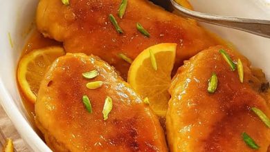 طرز تهیه مرغ پرتقالی خوشمزه + فیلم