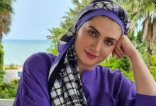 سلفی الناز ملک با امیر دژاکام معلم بازیگری‌اش + عکس