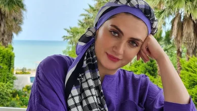سلفی الناز ملک با امیر دژاکام معلم بازیگری‌اش + عکس