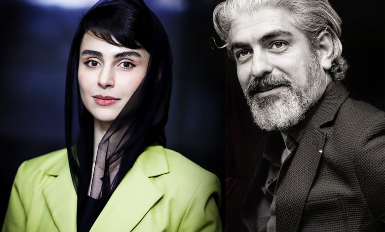 لاله مرزبان و مهدی پاکدل در فیلم چشم‌هایش