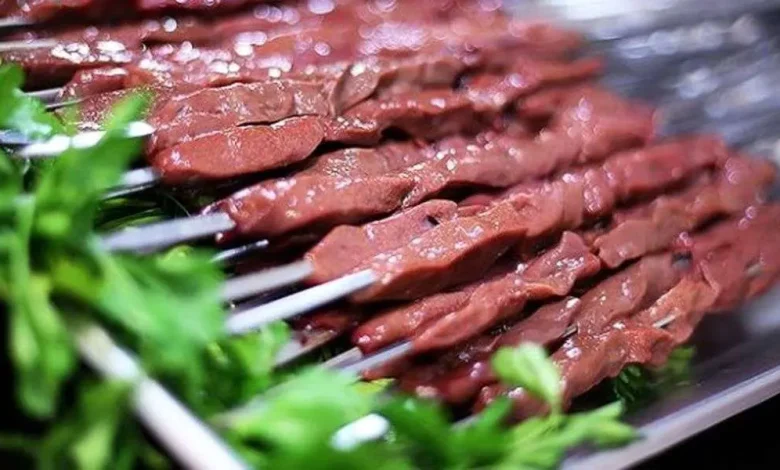 خوردن جگر خام