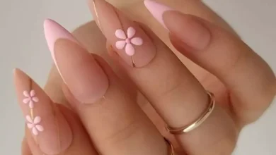 آموزش طرح ناخن شیک و بهاری + فیلم