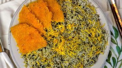 سبزی پلو