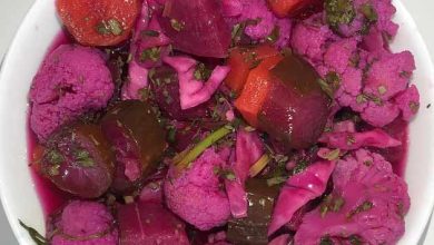 راز یک ترشی ۷ رنگ خوش رنگ و لعاب