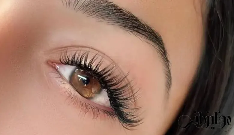 مژه مناسب فرم چشم