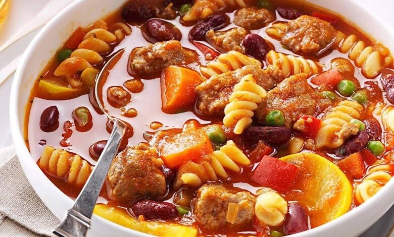 طرز تهیه مینسترونه
