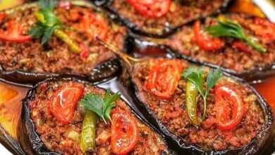 بادمجان شکم‌پر