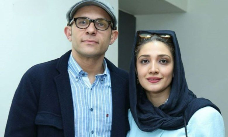 سلفی عاشقانه بابک حمیدیان در کنار مینا ساداتی + عکس