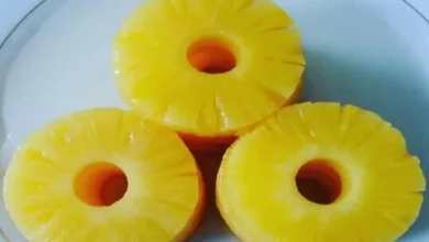 کمپوت آناناس خانگی