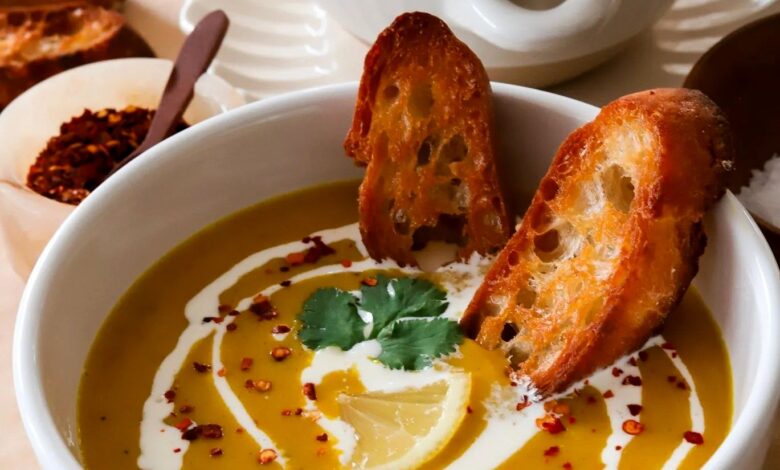 سوپ دال عدس